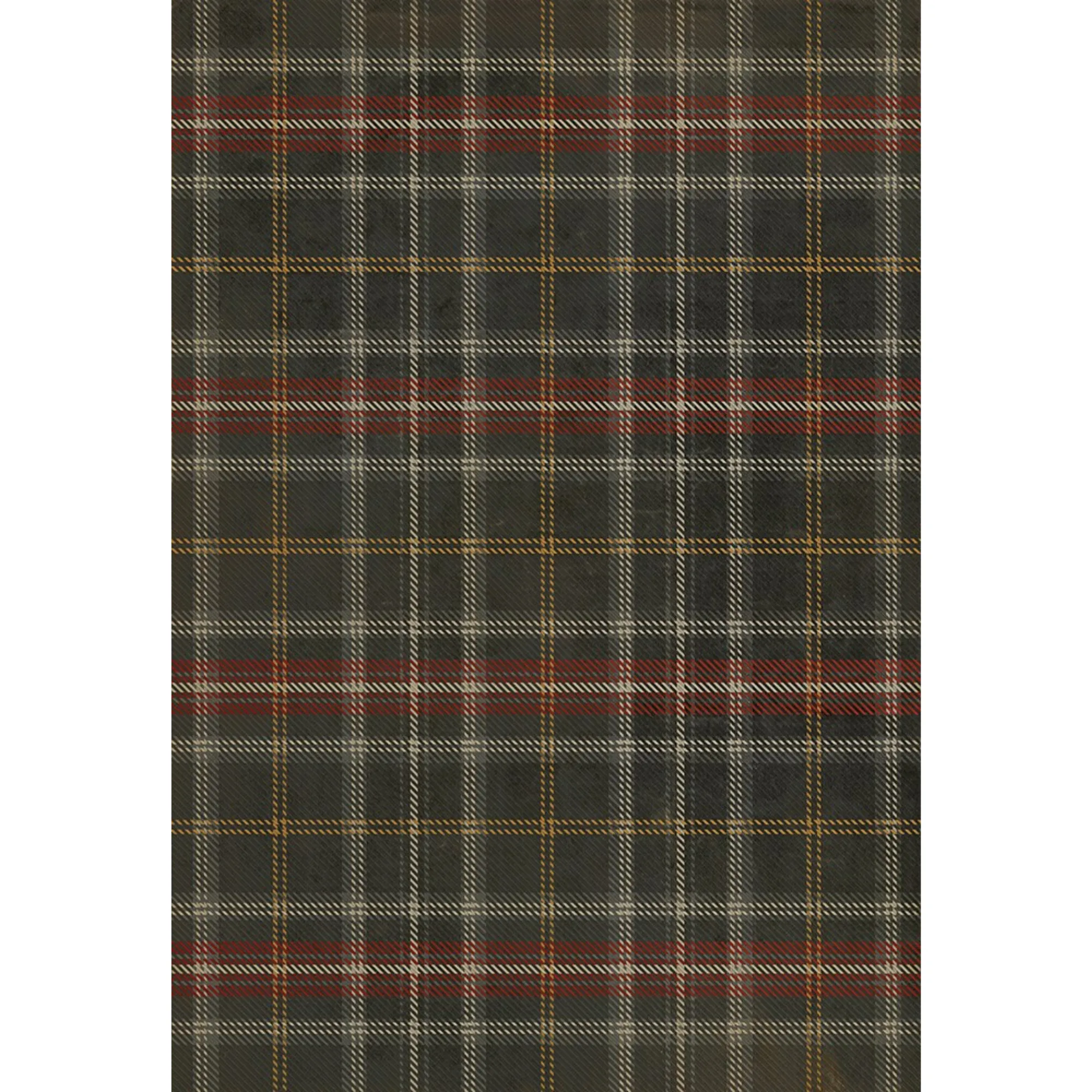 Pattern 67 "Forth Bridge" Vinyl Floorcloth - Spicher & Co.