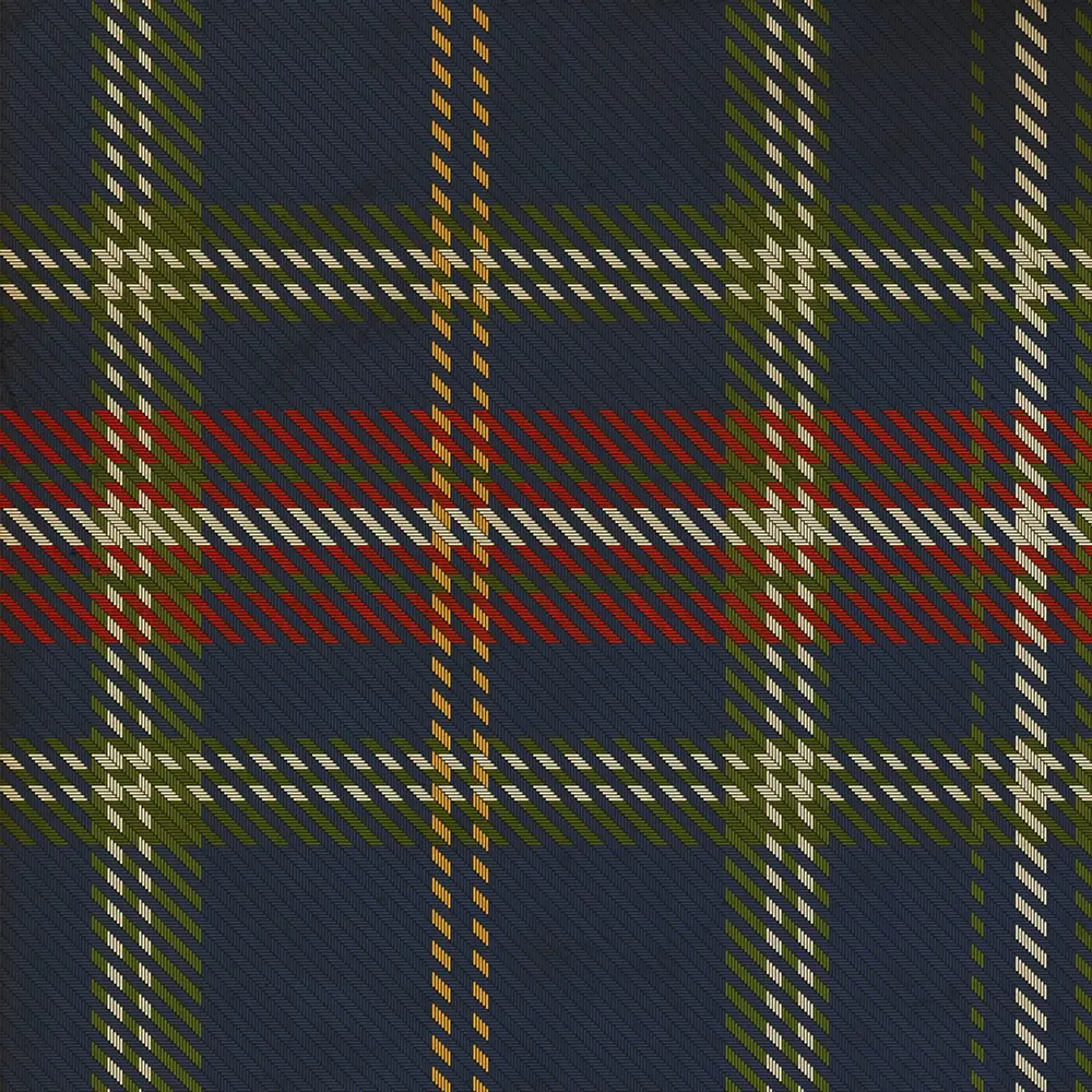 Pattern 67 "St Kilda" Vinyl Floorcloth - Spicher & Co.