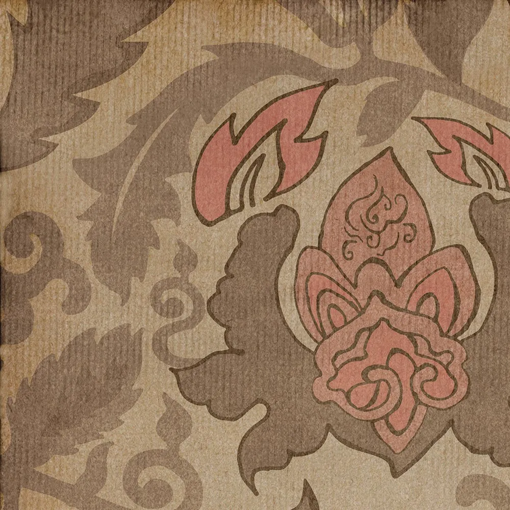 Pattern 71 "Kyoto" Vinyl Floorcloth - Spicher & Co.