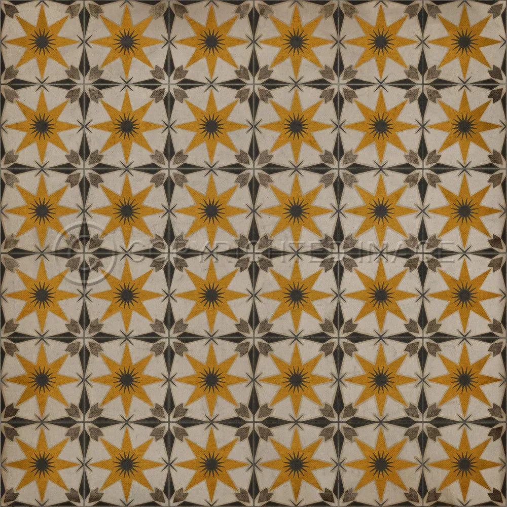 Pattern 72 "Raconteur" Vinyl Floorcloth - Spicher & Co.