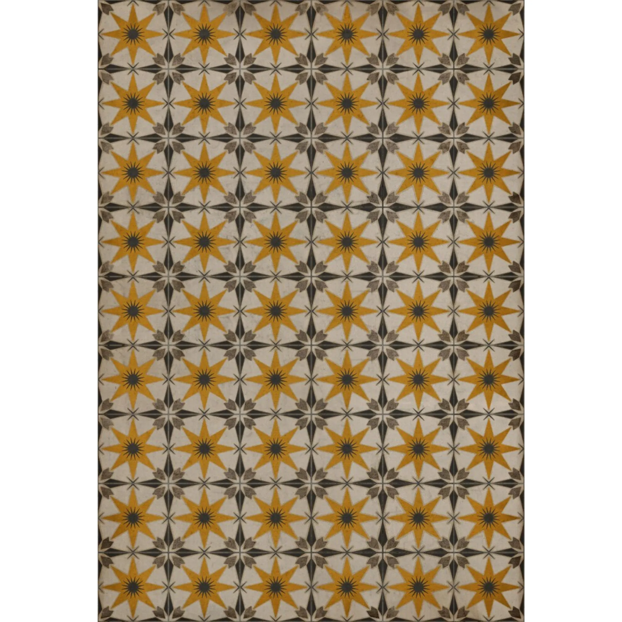 Pattern 72 "Raconteur" Vinyl Floorcloth - Spicher & Co.