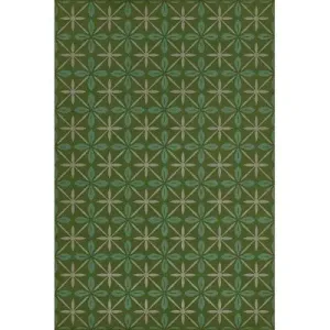Pattern 81 "Downtown Diner" Vinyl Floorcloth - Spicher & Co.