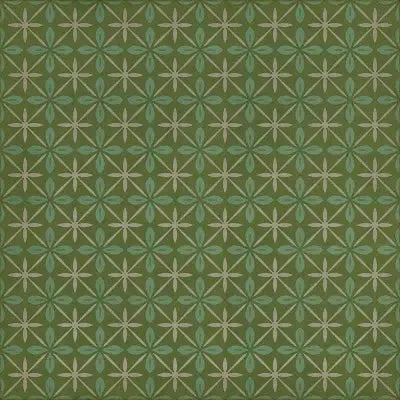 Pattern 81 "Downtown Diner" Vinyl Floorcloth - Spicher & Co.