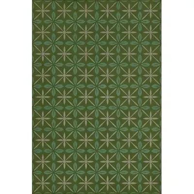 Pattern 81 "Downtown Diner" Vinyl Floorcloth - Spicher & Co.