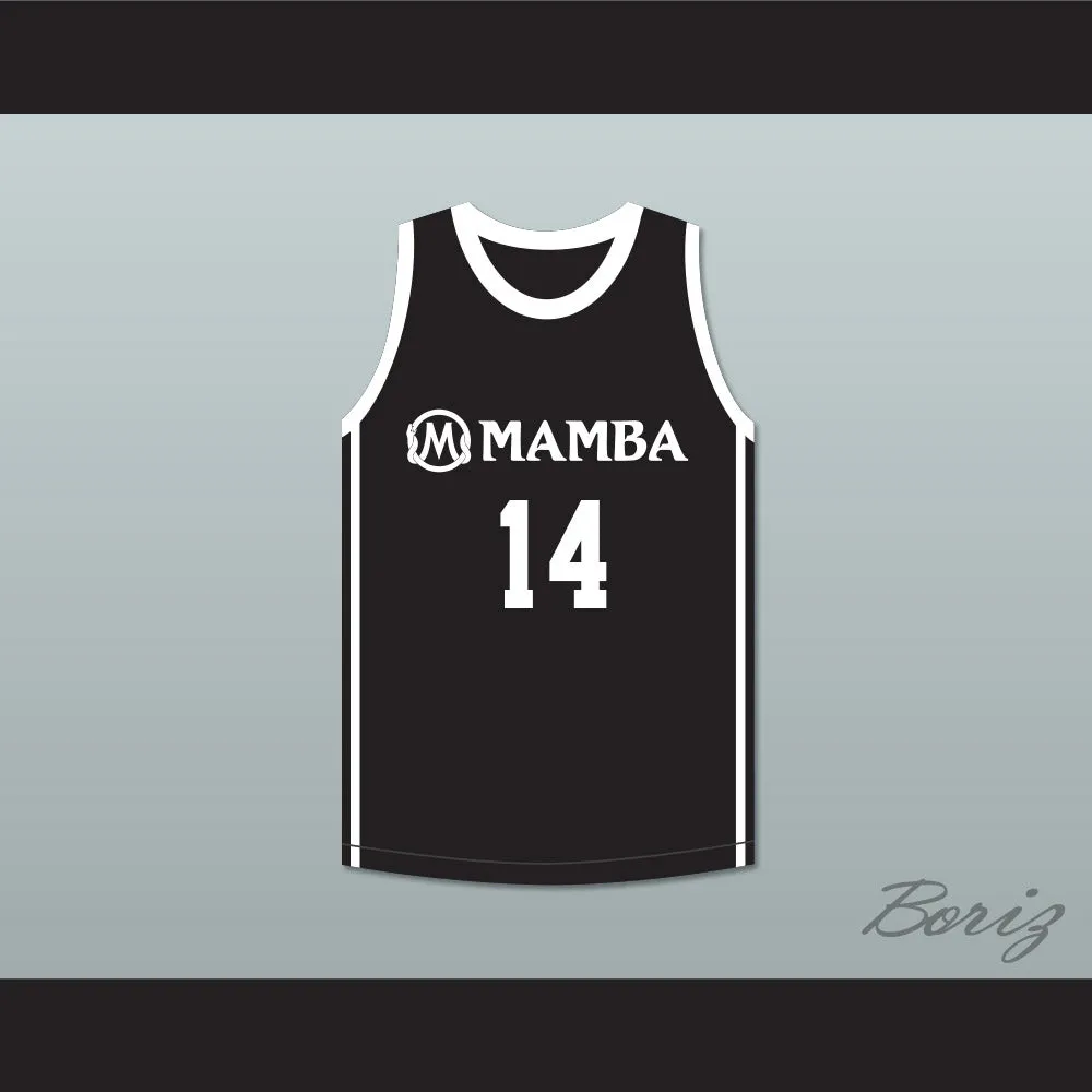 Payton 14 Mamba Ballers Black Basketball Jersey Version 2