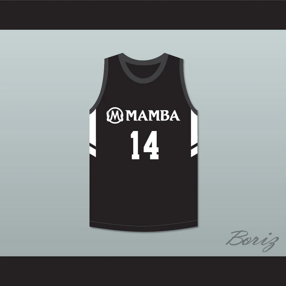 Payton 14 Mamba Ballers Black Basketball Jersey Version 3