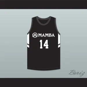 Payton 14 Mamba Ballers Black Basketball Jersey Version 3
