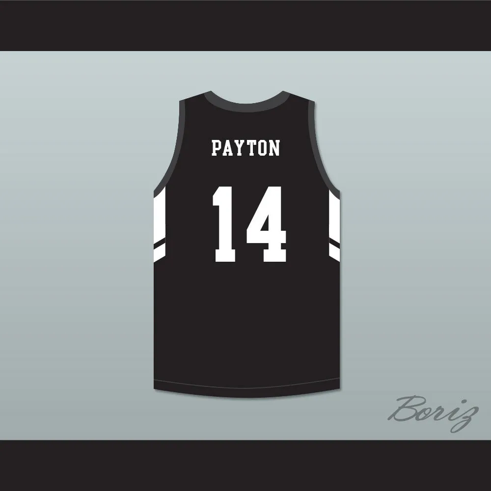 Payton 14 Mamba Ballers Black Basketball Jersey Version 3