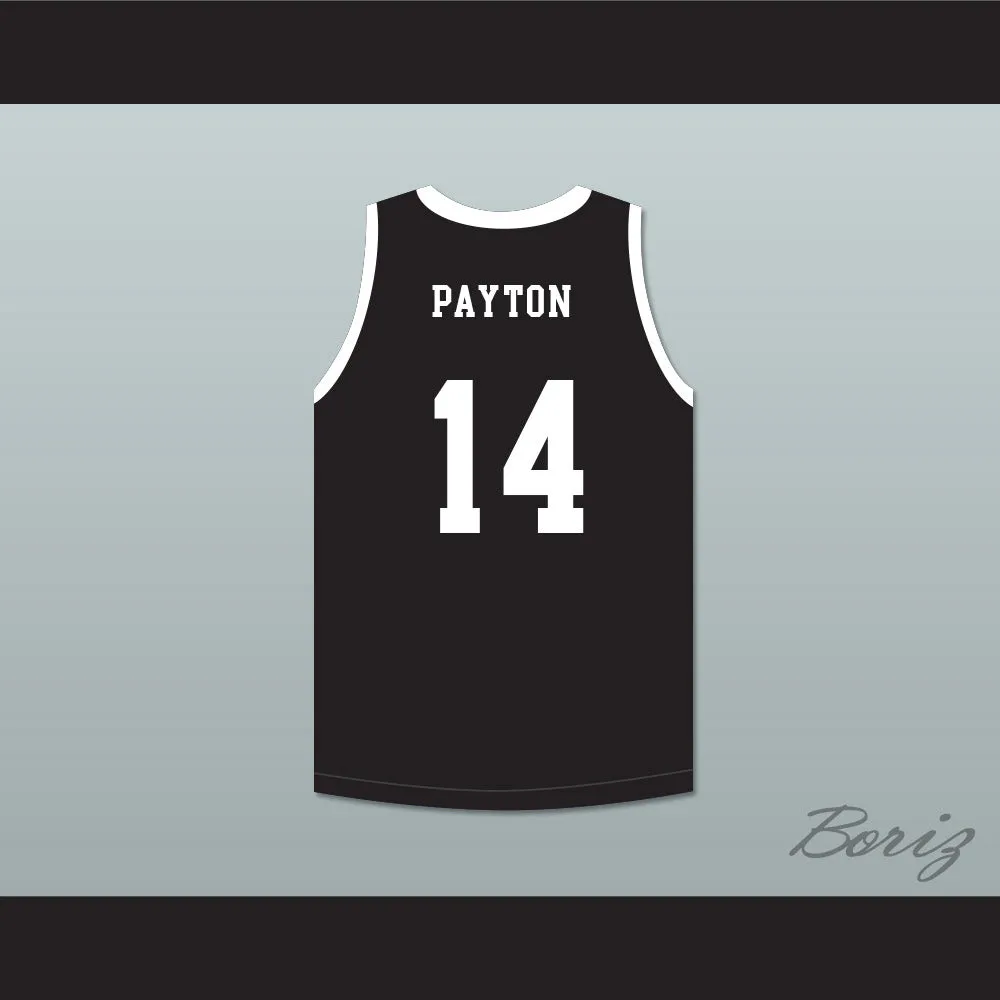 Payton 14 Mamba Ballers Black Basketball Jersey Version 4