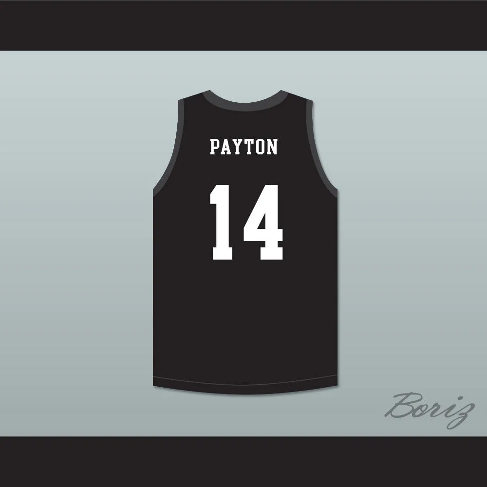 Payton 14 Mamba Ballers Black Basketball Jersey