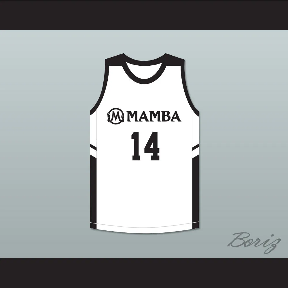 Payton 14 Mamba Ballers White Basketball Jersey Version 2