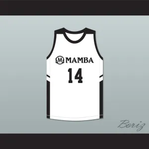Payton 14 Mamba Ballers White Basketball Jersey Version 2
