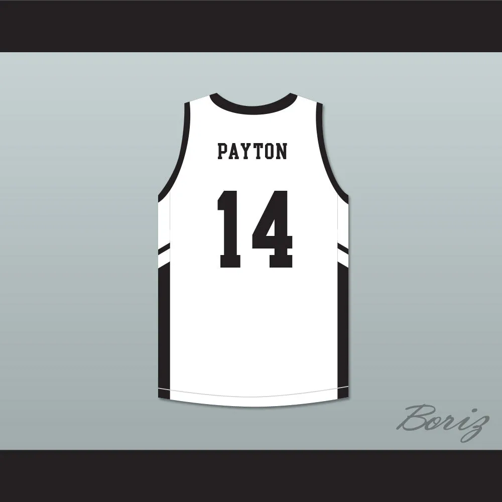 Payton 14 Mamba Ballers White Basketball Jersey Version 2