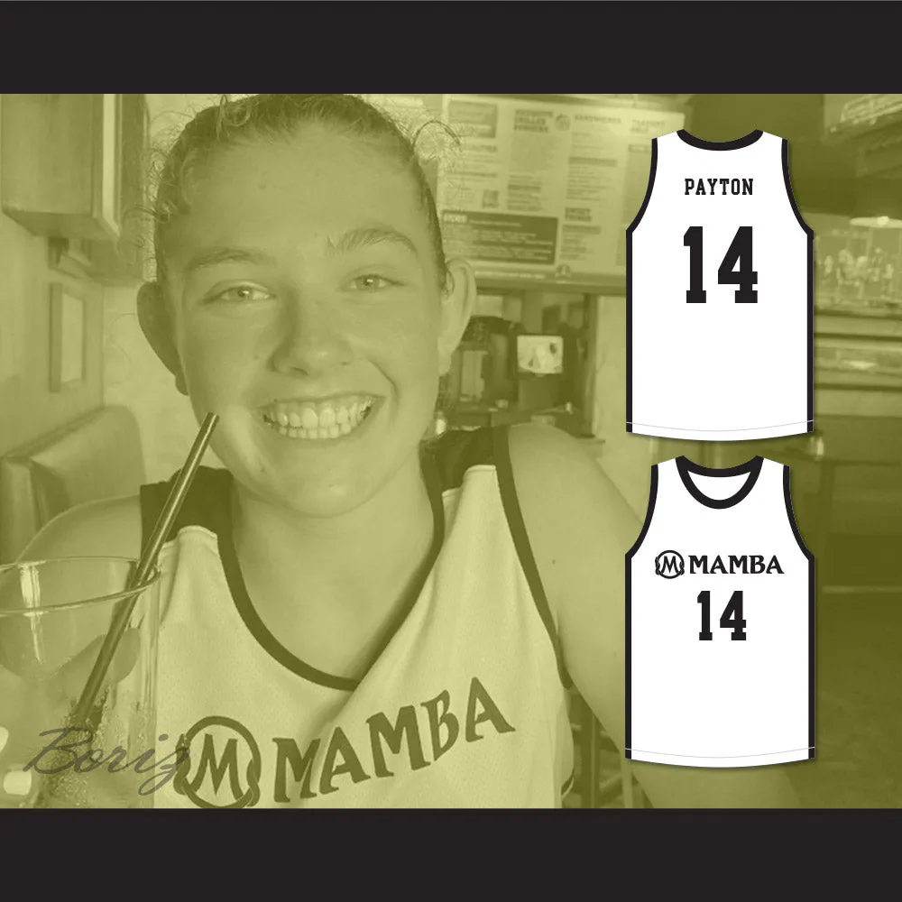 Payton 14 Mamba Ballers White Basketball Jersey