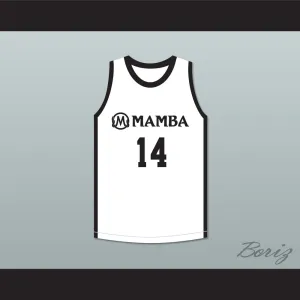 Payton 14 Mamba Ballers White Basketball Jersey