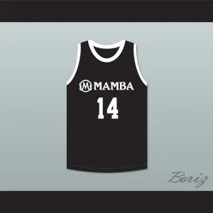 Payton Chester 14 Mamba Ballers Black Basketball Jersey Version 4