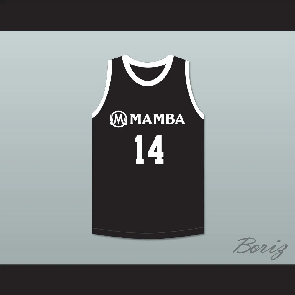 Payton Chester 14 Mamba Ballers Black Basketball Jersey Version 4