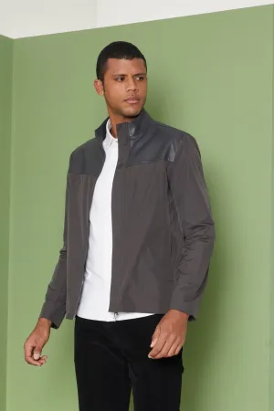 Perona   I   Mens -Outerwear-Fabric Jackets-Owen Pma-Fv21-47538-Charcoal Grey  AS8195