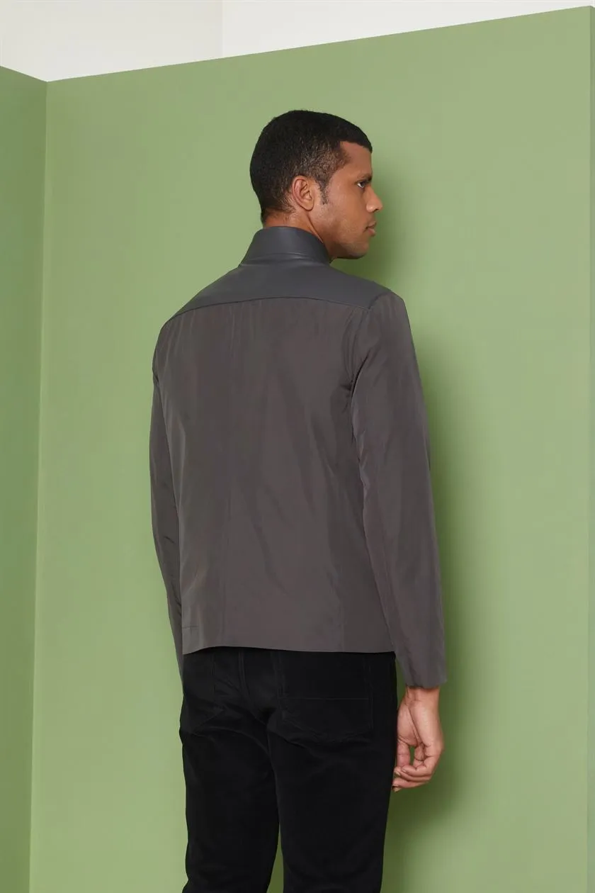 Perona   I   Mens -Outerwear-Fabric Jackets-Owen Pma-Fv21-47538-Charcoal Grey  AS8195