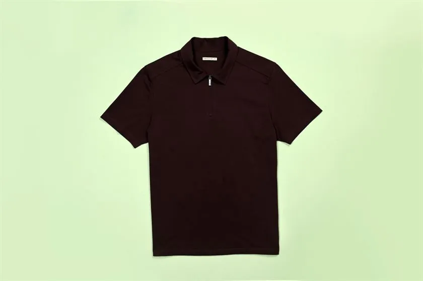 Perona   I   Mens-Thirts & Polos -Polos -Jose-Pma-Fv21-317-Wine  AS7772