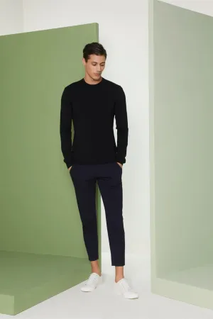 Perona   I   Mensweaters & Cardigansweater-Willie-Pma-Fv21-4096-Black  AS8308