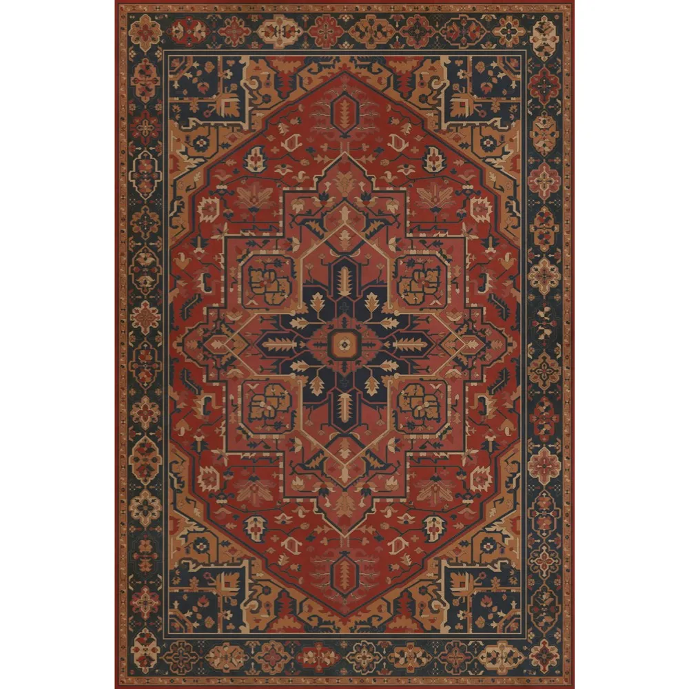 Persian Bazaar - Camelot "King Arthur" Vinyl Floorcloth - Spicher & Co.