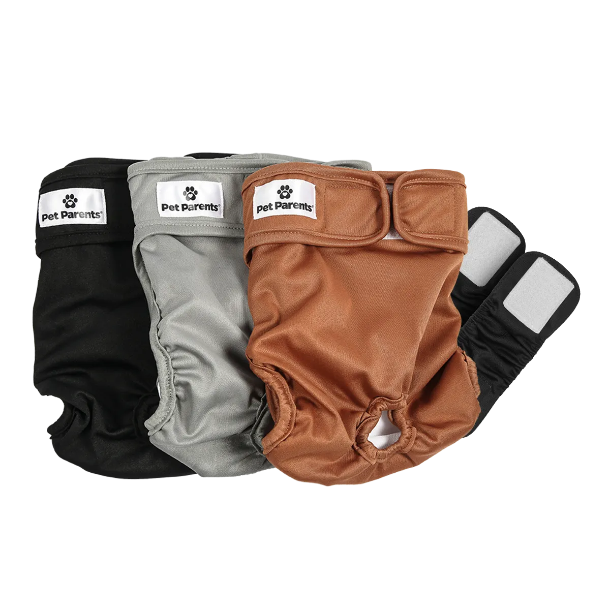 Pet Parents® - Dog Diapers (3-Pack)   Extendrs®, Washable Dog Diapers