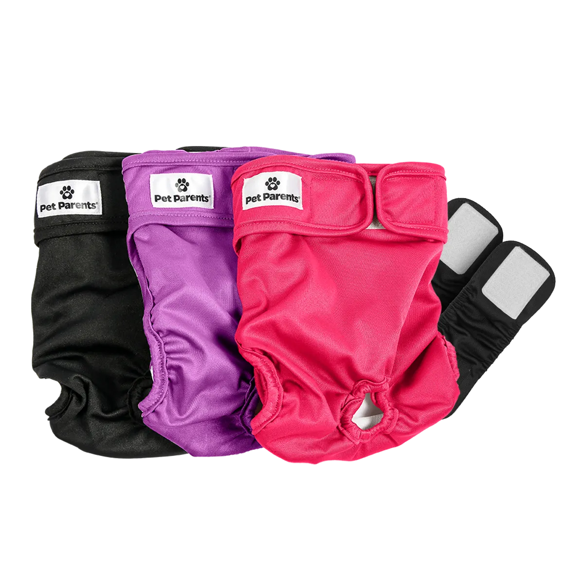 Pet Parents® - Dog Diapers (3-Pack)   Extendrs®, Washable Dog Diapers
