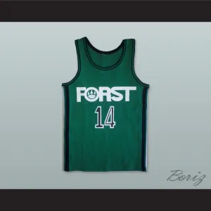Pierluigi Marzorati 14 Forst Cantu Basketball Jersey