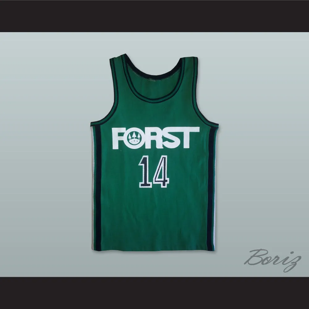 Pierluigi Marzorati 14 Forst Cantu Basketball Jersey