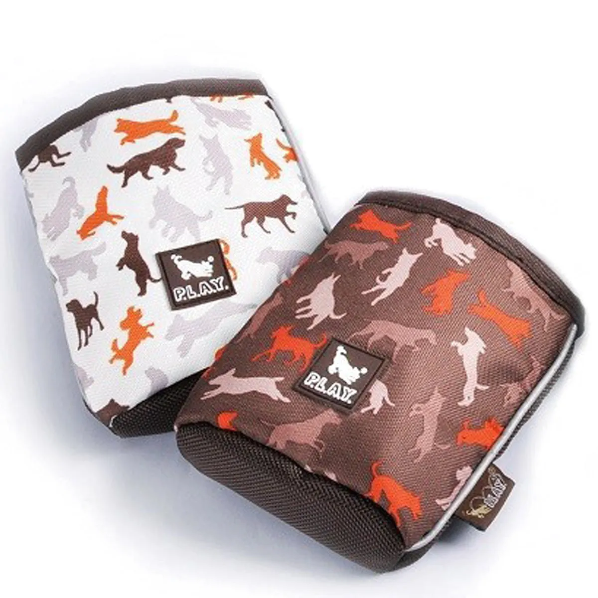 P.L.A.Y Pet Compact Training Pouch for Dogs, Mocha