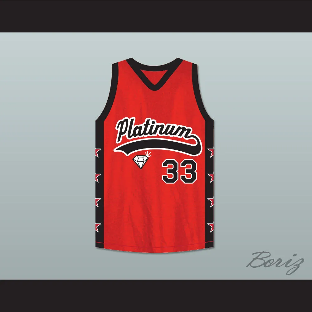 Player 33 Platinum Jewelz Basketball Jersey Crossover