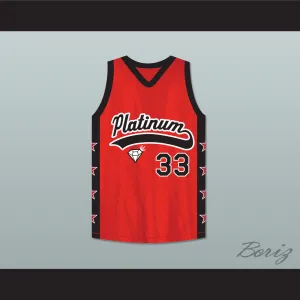 Player 33 Platinum Jewelz Basketball Jersey Crossover
