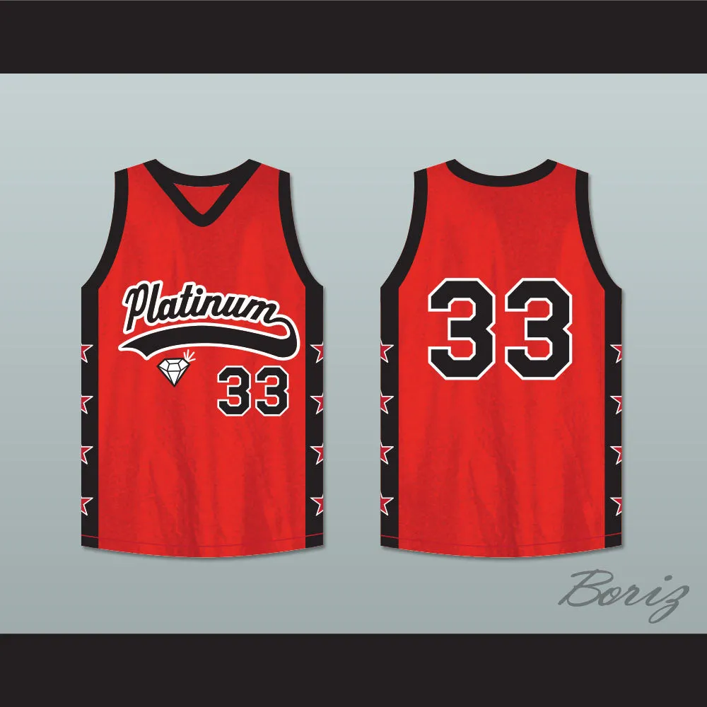 Player 33 Platinum Jewelz Basketball Jersey Crossover