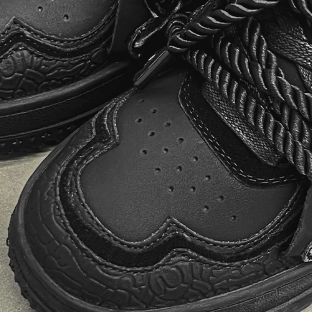 Plum Black Warrior Sneaker