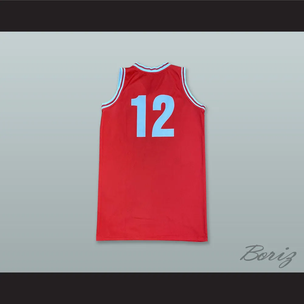 Poland National Team 12 Red Basketball Jersey