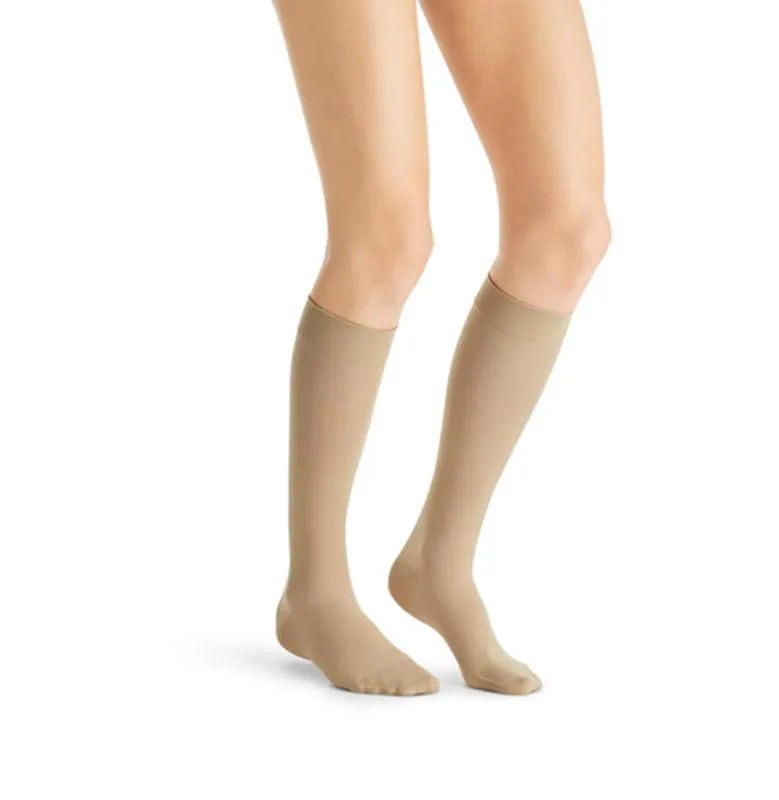 PR/1 JOBST SOFTFIT ULTRASHEER KNEE HIGH CLOSED TOE, SIZE L, 15-20MMHG, NATURAL
