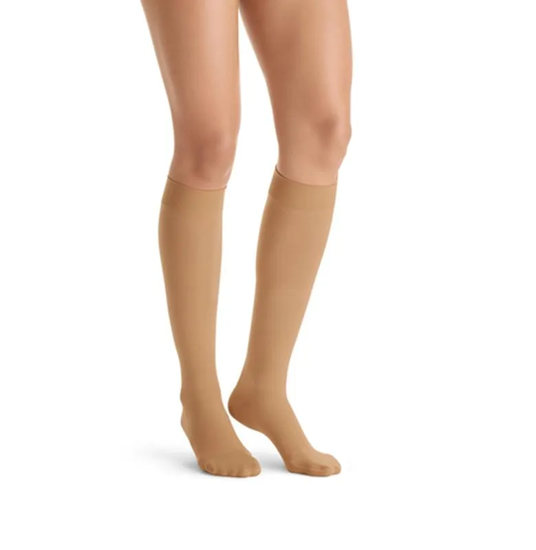 PR/1 JOBST ULTRASHEER WOMEN, KNEE HIGH, 20-30MMHG, MD, SUNTAN, CLOSED TOE