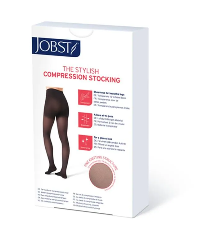PR/1 JOBST ULTRASHEER WOMEN, PANTYHOSE, 20-30MMHG, LG, SUN BRONZE, CLOSED TOE