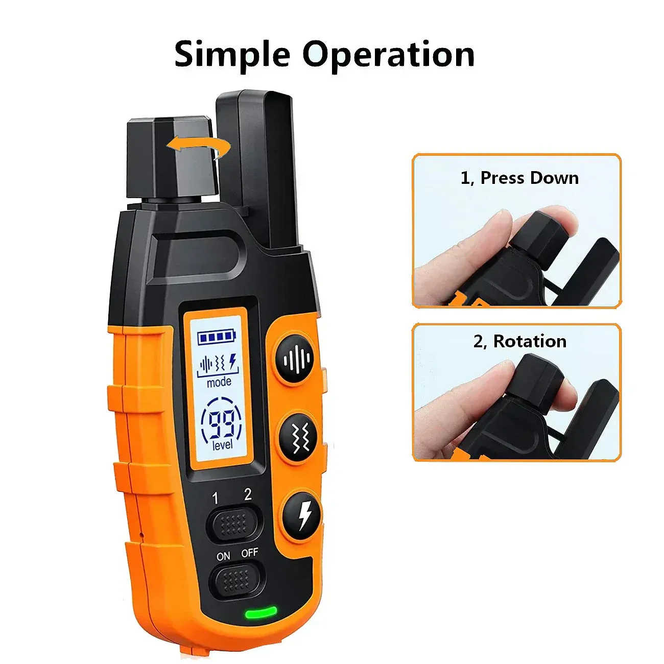 Premium Dog Training Collar 1000m – Versatile and Effective Obedience Tool