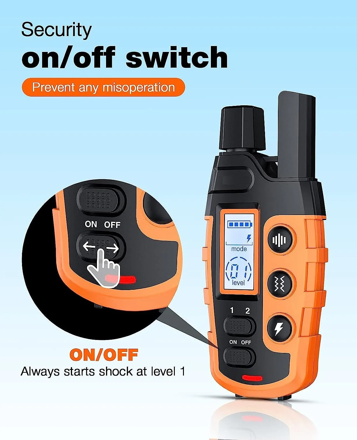 Premium Dog Training Collar 1000m – Versatile and Effective Obedience Tool