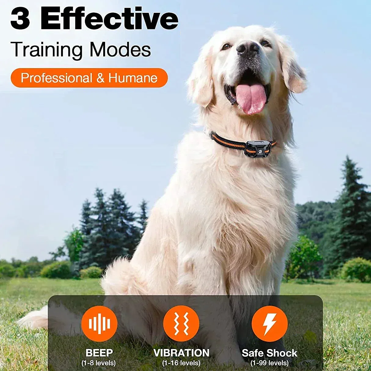 Premium Dog Training Collar 1000m – Versatile and Effective Obedience Tool