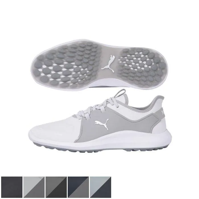 Puma Ignite Fasten8 Golf Shoes 9.0 Puma White / Puma Silver / High Standard