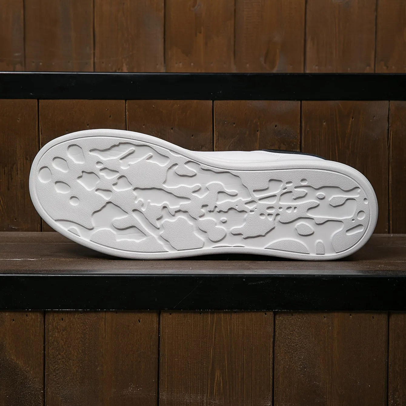 PureStride™ | Women's Clean White Leather Sneakers | Breathable, Lightweight, and Stylish Design for Everyday Wear