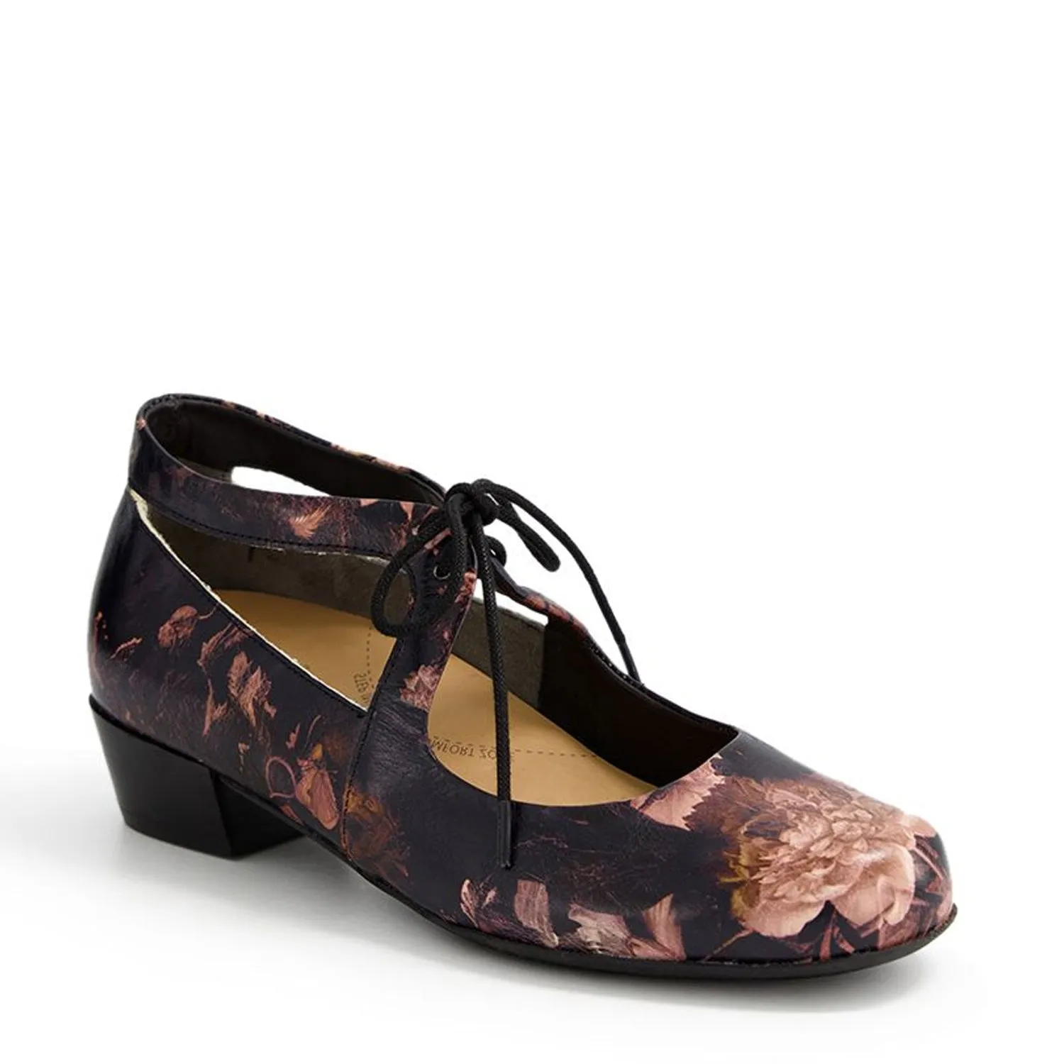 QANES XW - ANTIQUE FLORAL LEATHER FS