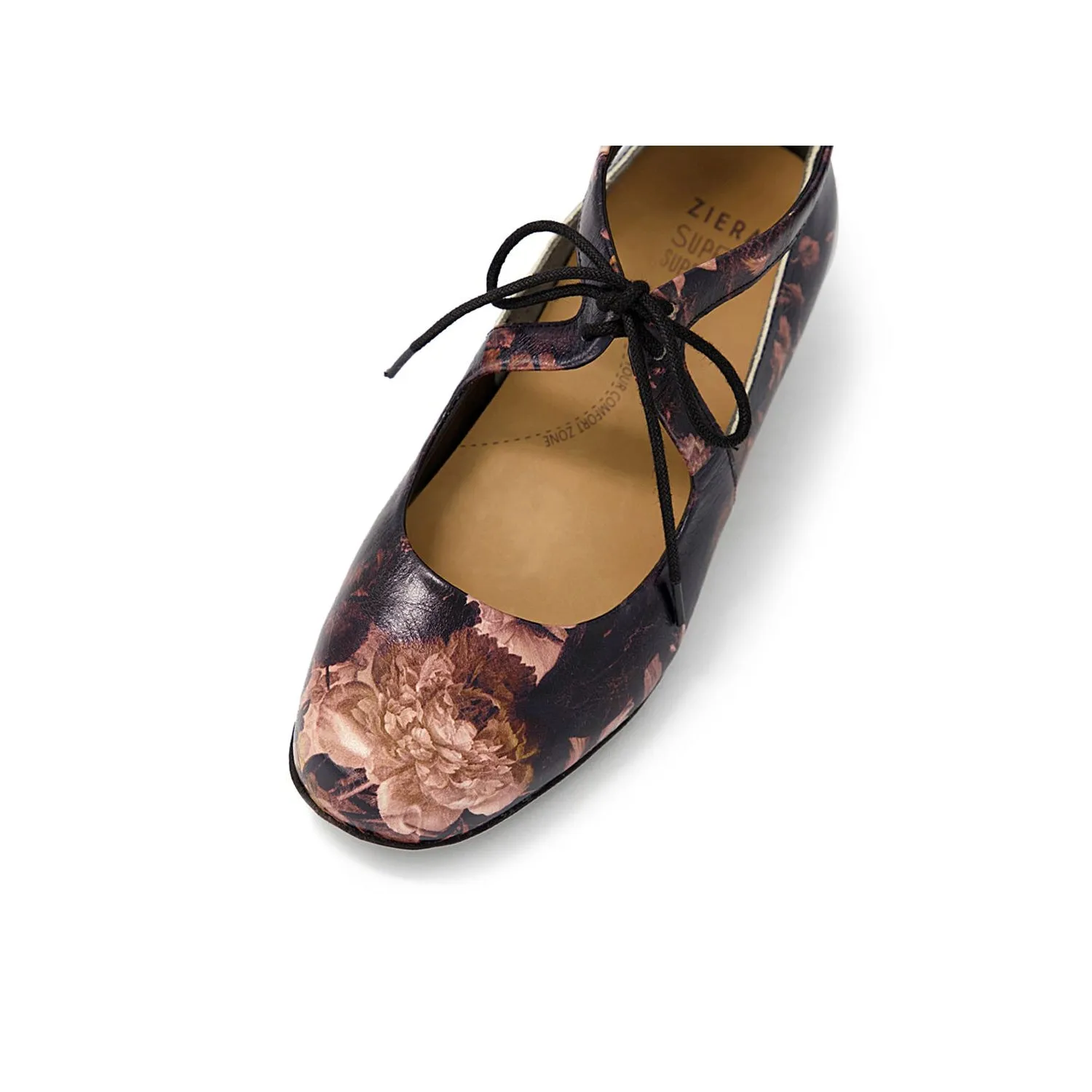 QANES XW - ANTIQUE FLORAL LEATHER FS