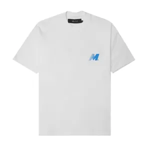 "OUTDOOR EXPLORATION" TEE IN COBALT BLUE