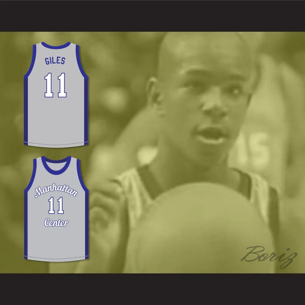 Rapper Cameron Giles 11 Manhattan Center Rams Basketball Jersey