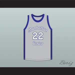 Rapper Mason 'Mase' Betha 22 Manhattan Center Rams Basketball Jersey