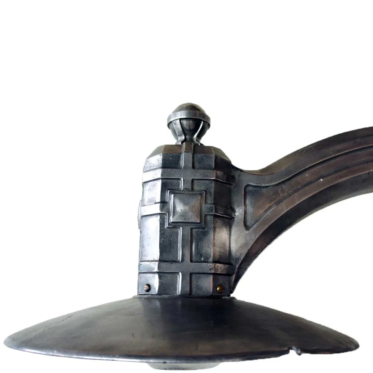 Rare American Chicago Historic Burnham Harbor Cast Aluminum Exterior Street Light